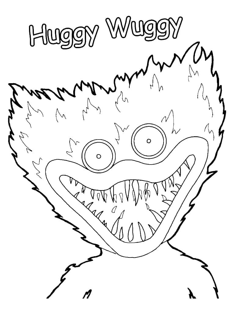 Desenho deHuggy Wuggy 11 para colorir