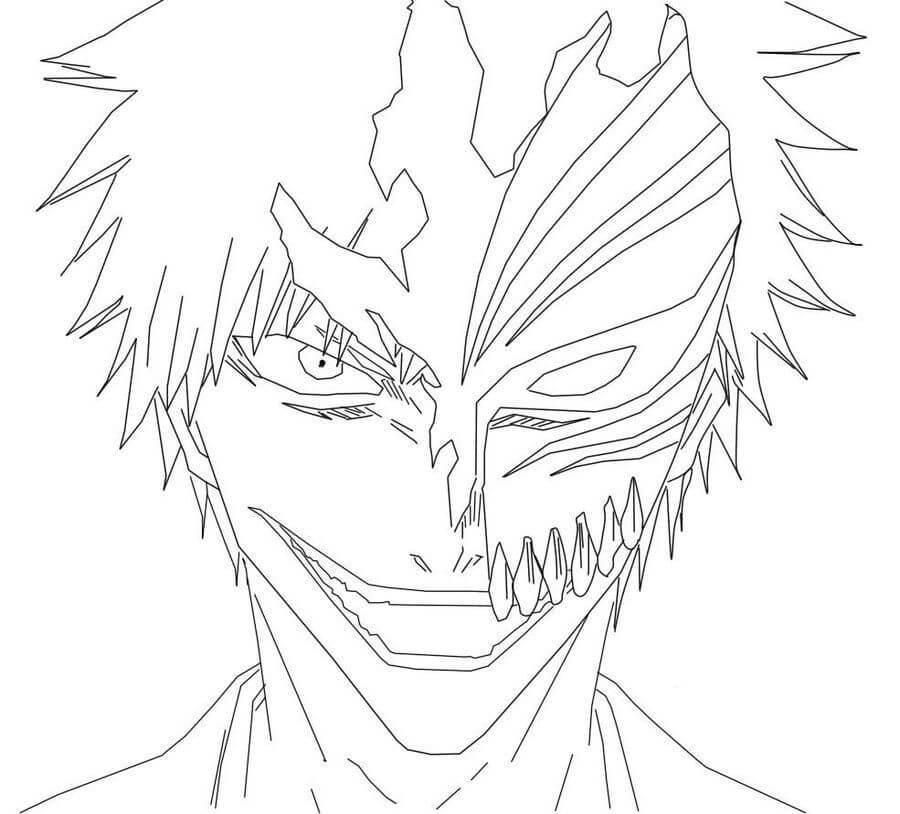 Desenho deIchigo Hollow 19 para colorir