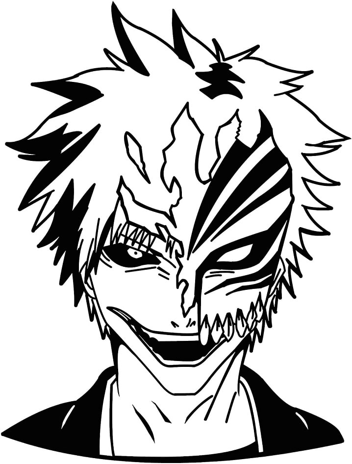 Desenho deIchigo Hollow 4 para colorir