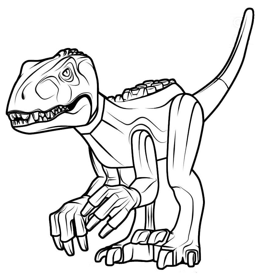 Desenho deIndoraptor 6 para colorir