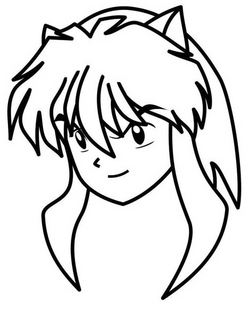 Desenho deInuyasha 11 para colorir