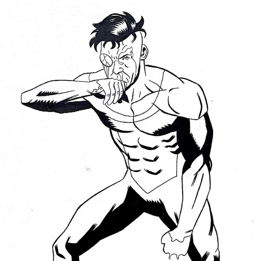 Desenhos de Invincible para colorir