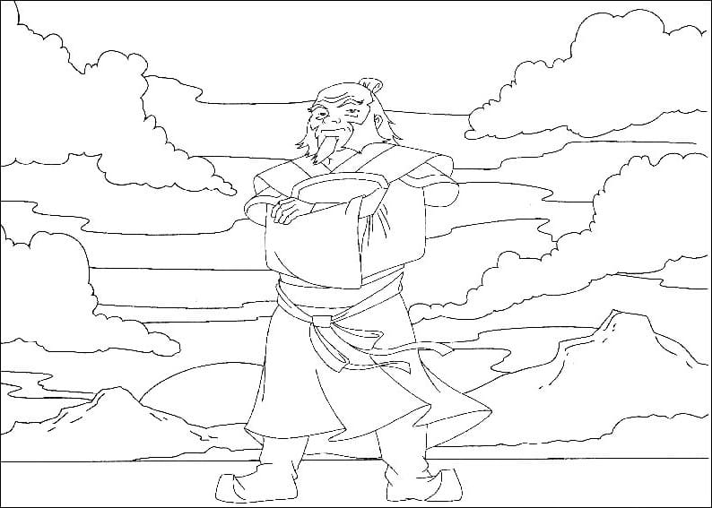 Desenho deIroh de Avatar 1 para colorir