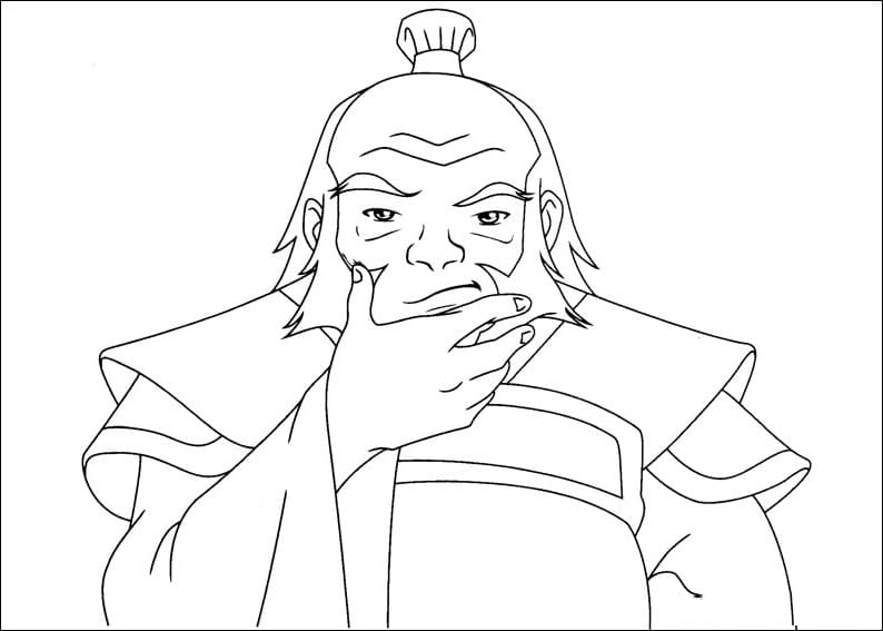 Desenho deIroh de Avatar para colorir