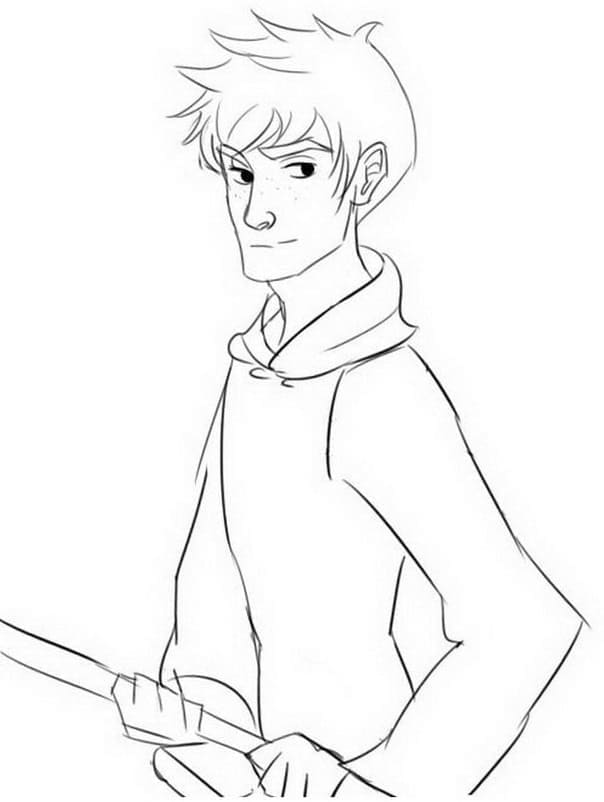 Desenho deJack Frost para colorir