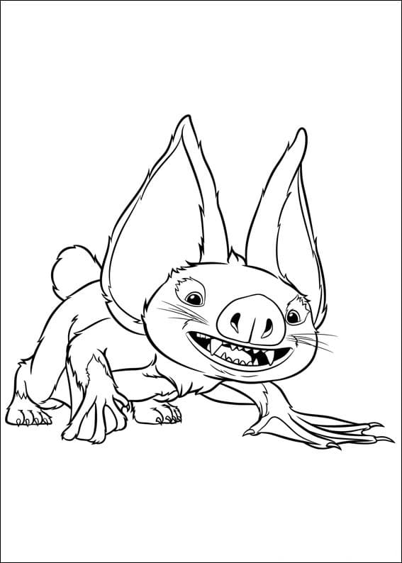 Desenho deJackrobat de Os Croods para colorir