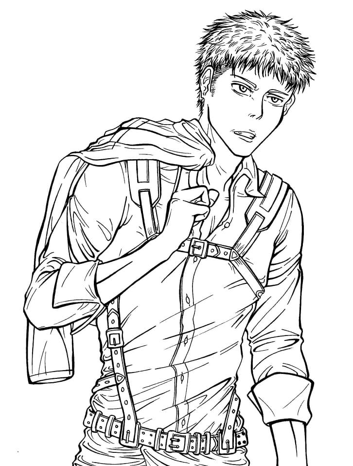 Desenho deJean Kirstein para colorir