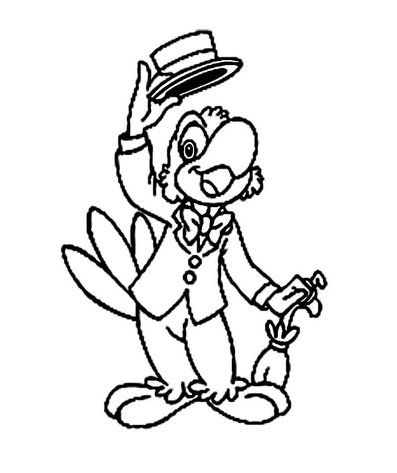 Desenho deJosé Carioca 1 para colorir