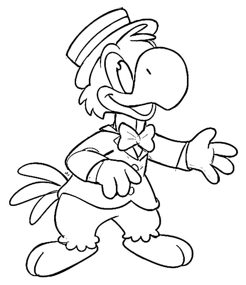 Desenho deJosé Carioca 8 para colorir