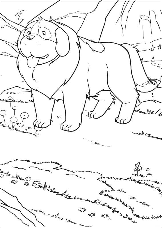 Desenho deJosef de Heidi para colorir