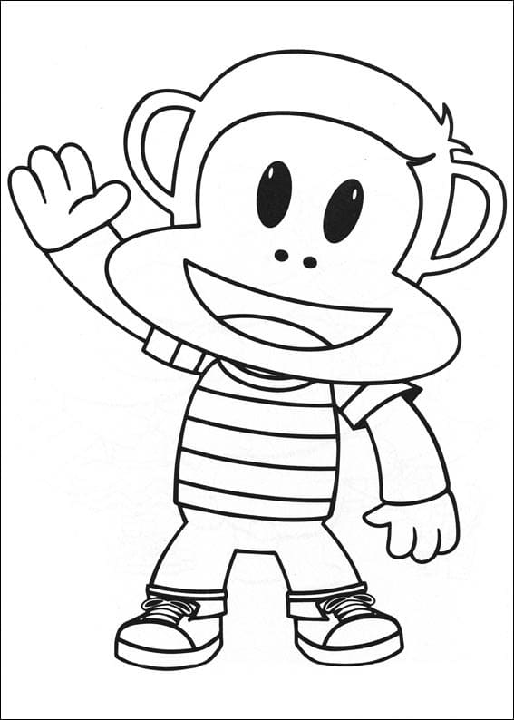 Desenho deJulius Jr. Sorridente para colorir