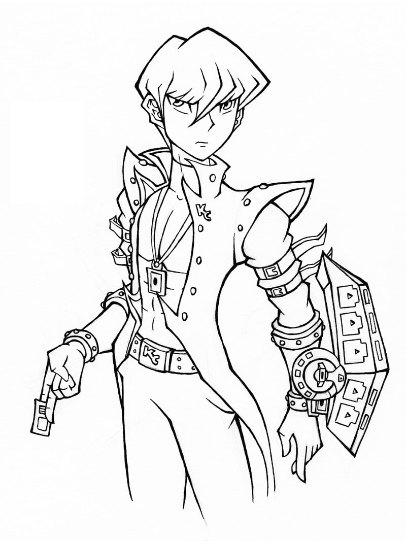 Desenho deKaiba Seto 6 para colorir