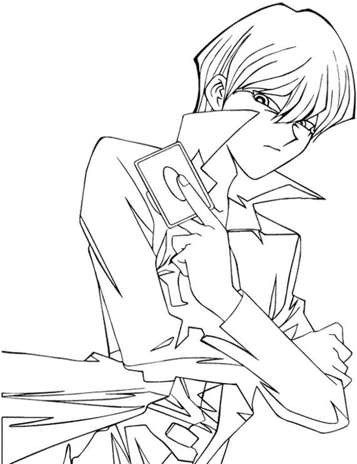 Desenho deKaiba Seto 7 para colorir