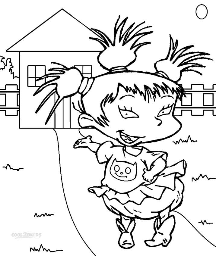 Desenho deKimi Rugrats para colorir