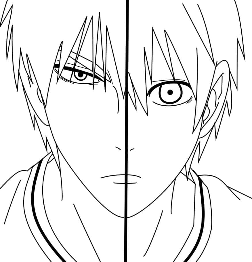 Desenho deKuroko No Basket 1 para colorir