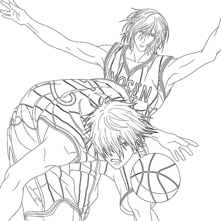 Desenho deKuroko No Basket 13 para colorir