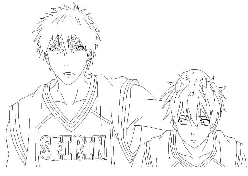 Desenho deKuroko No Basket 15 para colorir