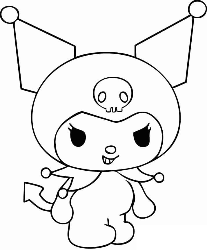 Desenho deKuromi 2 para colorir