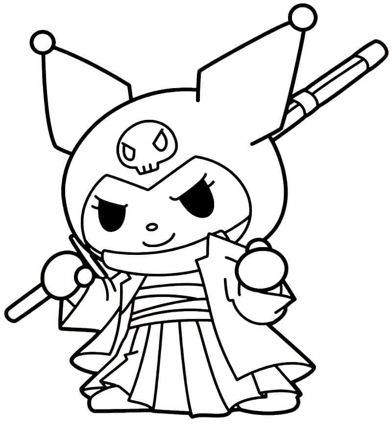 Desenho deKuromi 4 para colorir