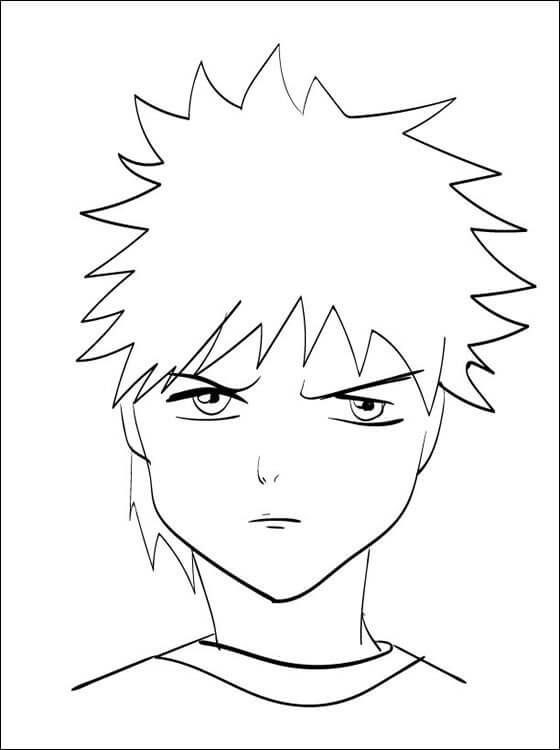 Desenho deKurosaki Ichigo 12 para colorir