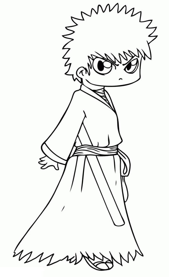 Desenho deKurosaki Ichigo 2 para colorir