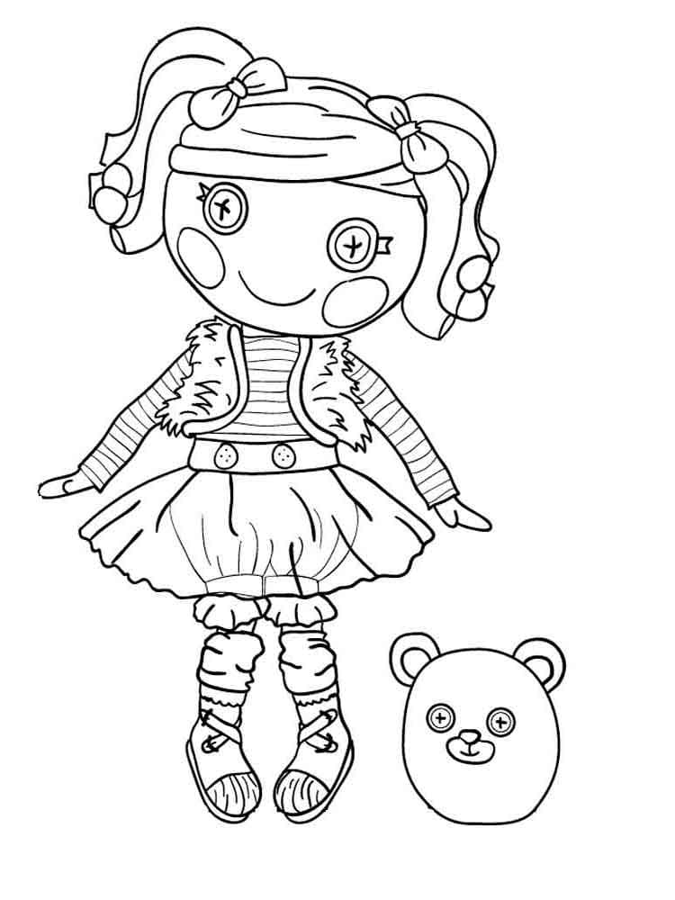 Desenho deLalaloopsy 1 para colorir