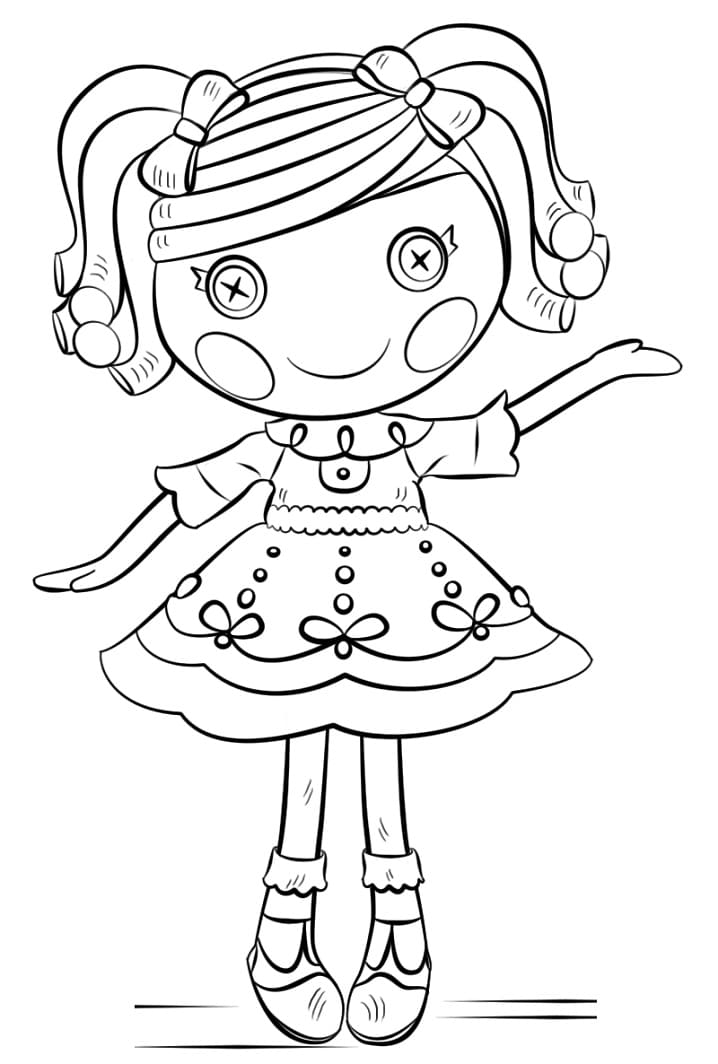 Desenho deLalaloopsy 8 para colorir