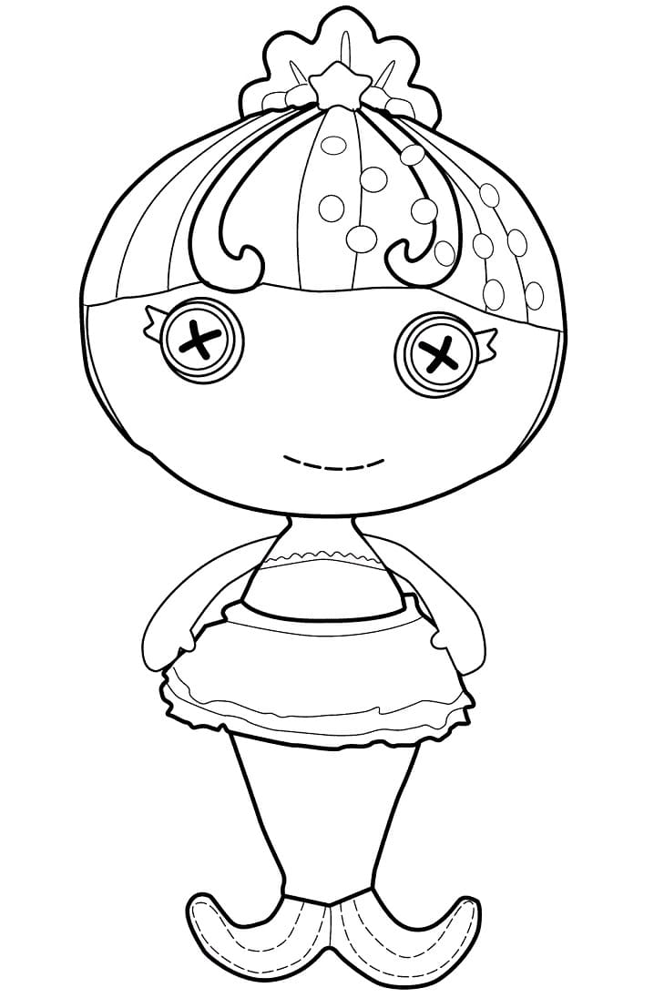 Desenho deLalaloopsy Fofo 4 para colorir