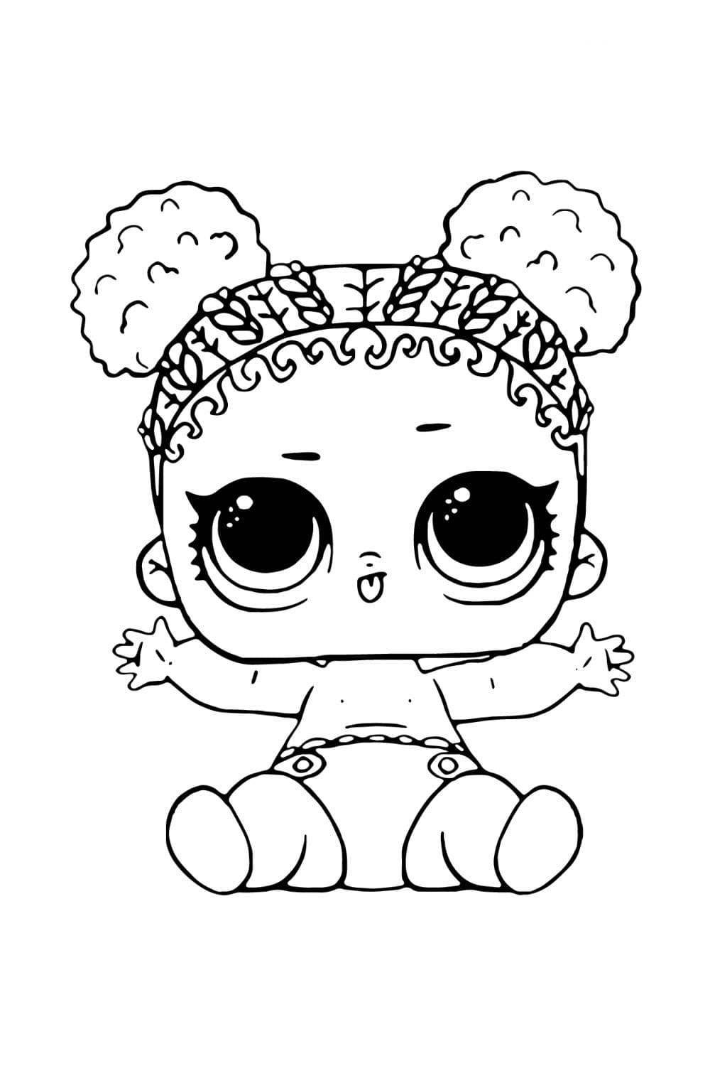 Desenho deLOL Surprise Bebê 1 para colorir