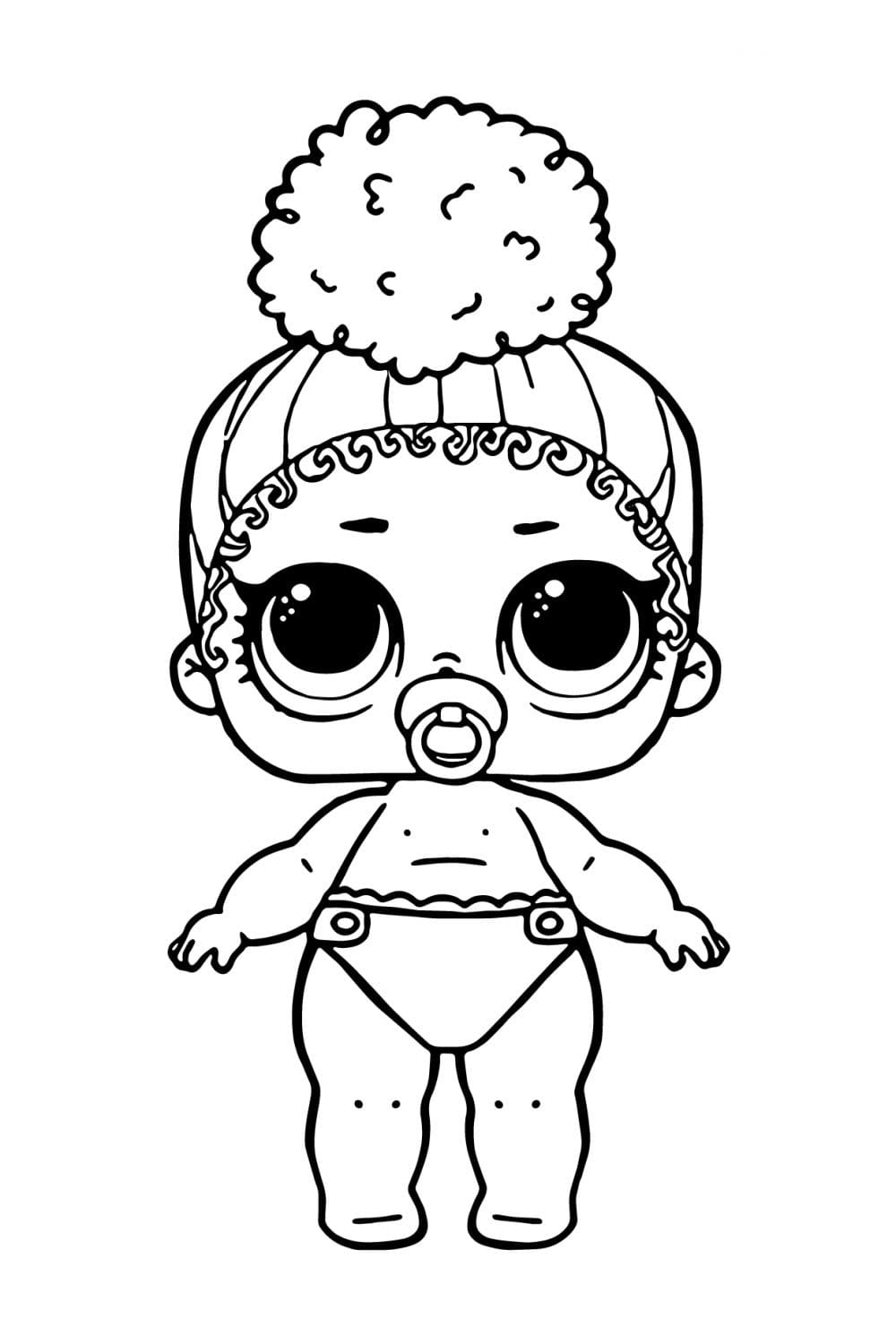 Desenho deLOL Surprise Bebê 2 para colorir