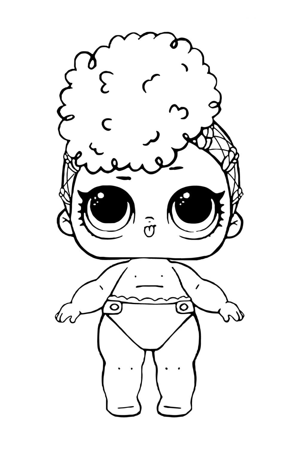 Desenho deLOL Surprise Bebê 4 para colorir