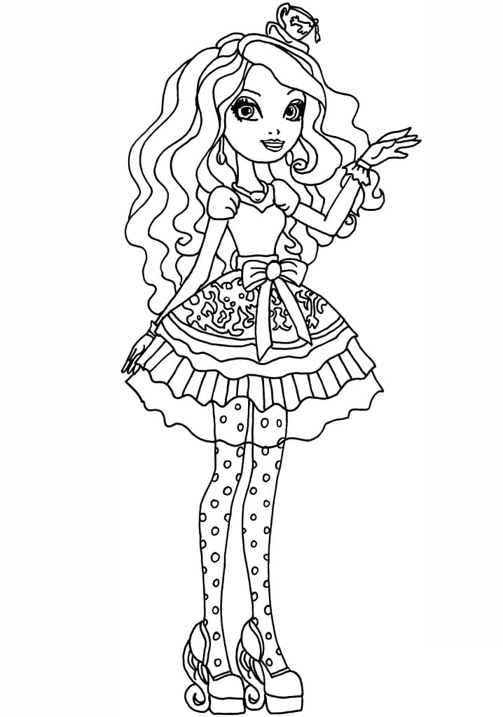 Desenhos de Ever After High para colorir