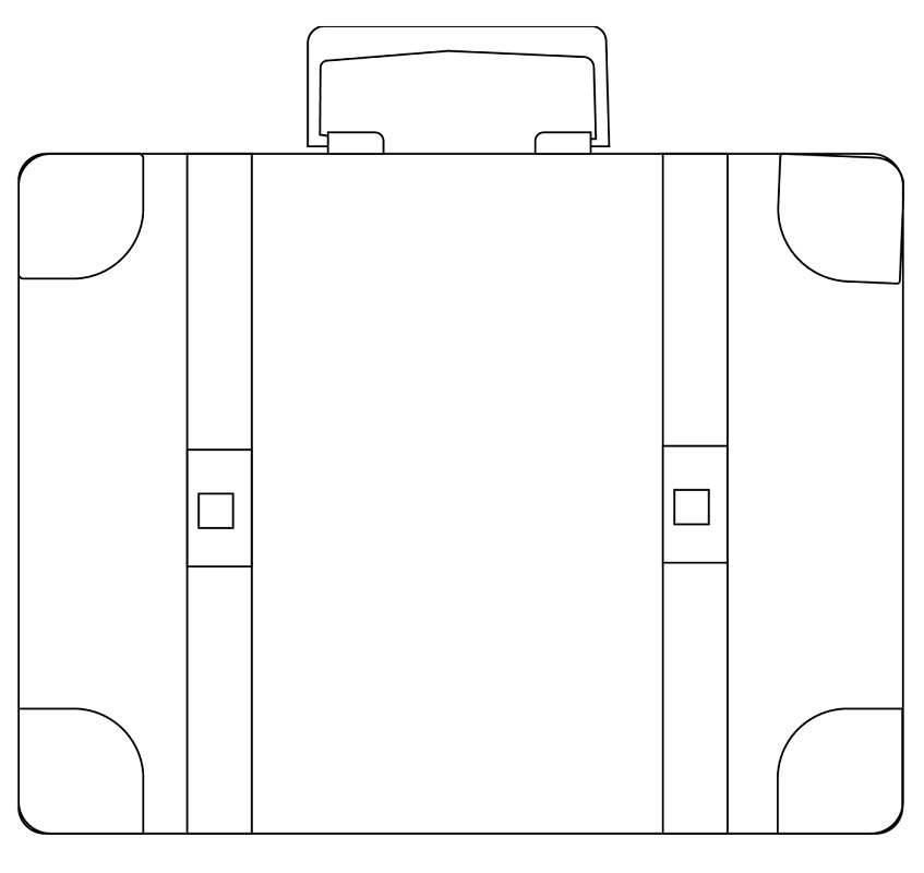 Desenho deMala 6 para colorir