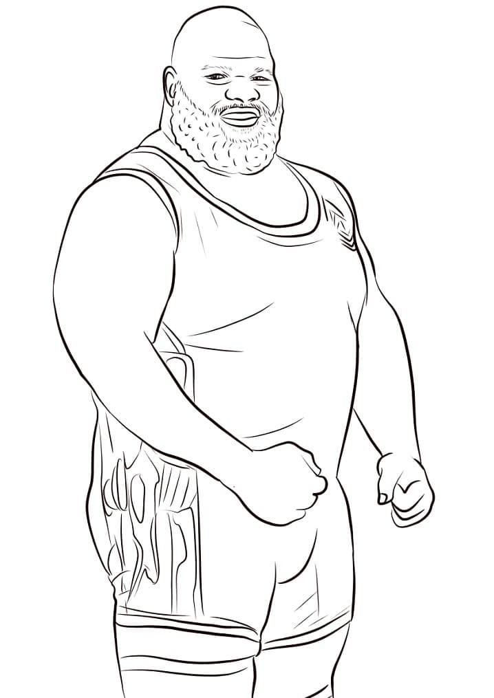 Desenho deMark Henry para colorir