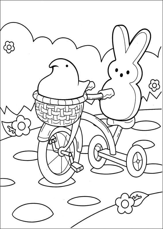 Desenho deMarshmallow Peeps 19 para colorir