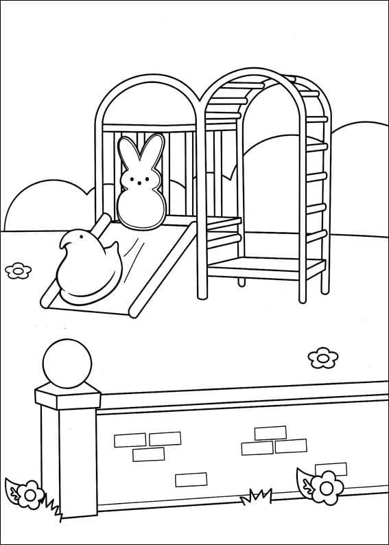 Desenho deMarshmallow Peeps 21 para colorir