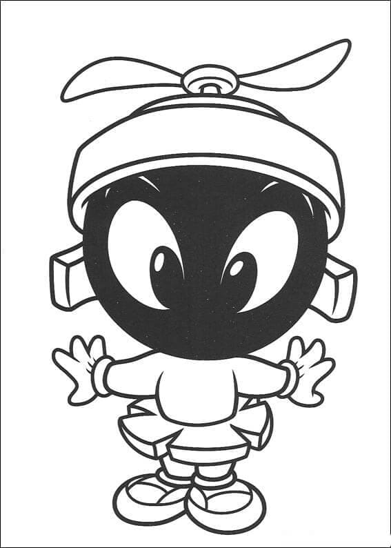 Desenho deMarvin, o Marciano de Looney Tunes para colorir