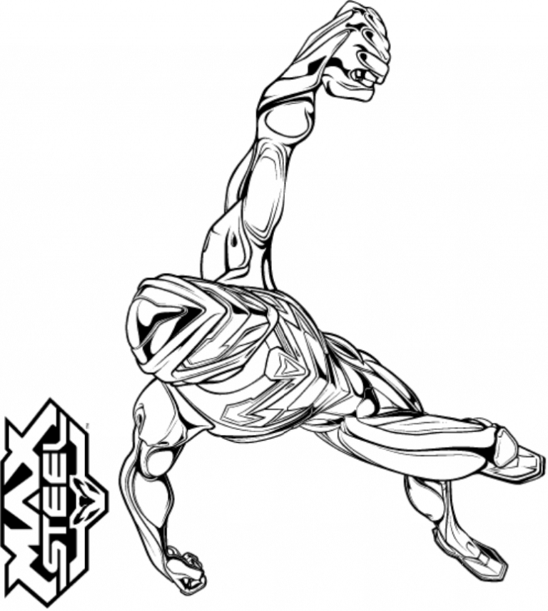 Desenho deMax Steel Legal 2 para colorir