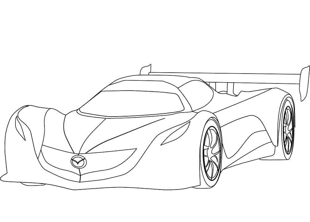 Desenho deMazda Furai para colorir