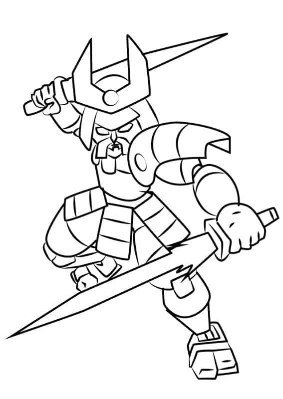 Desenho deMedabots 12 para colorir