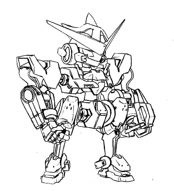 Desenho deMedabots 5 para colorir