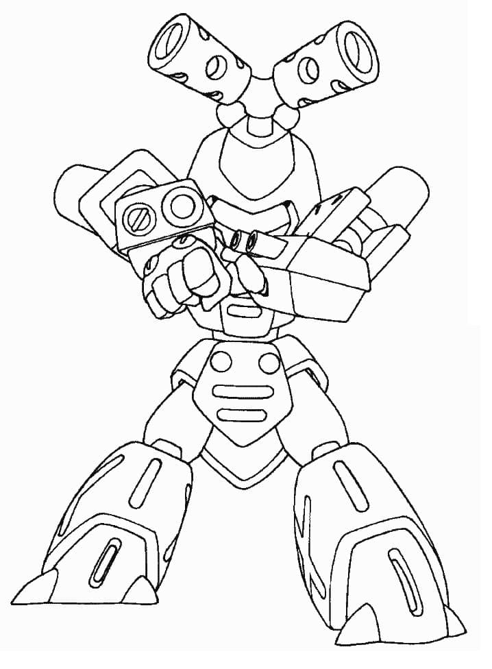 Desenhos de Medabots para colorir