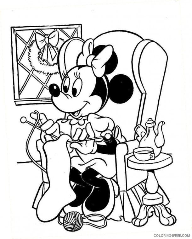 Desenho de Minnie Mouse de Disney para colorir