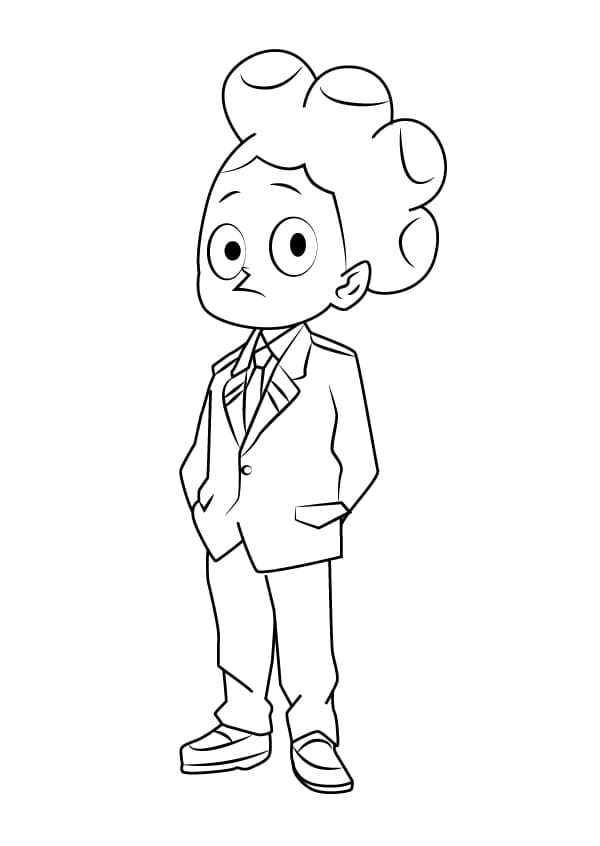 Desenho deMinoru Mineta para colorir