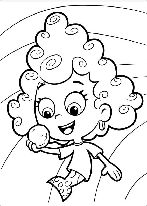 Desenho deMolly de Bubble Guppies 1 para colorir