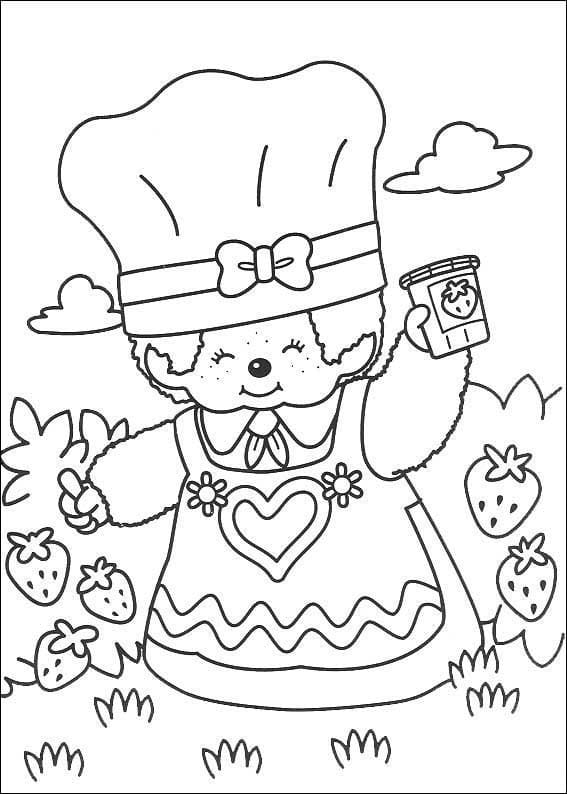 Desenho deMonchichi 4 para colorir