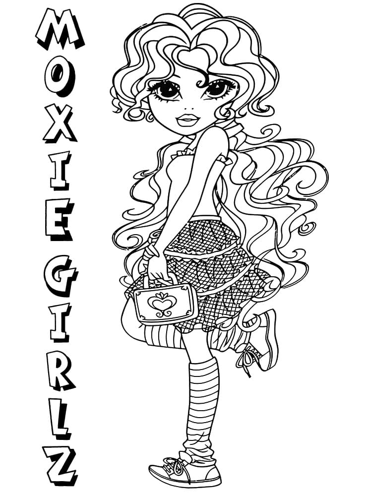 Desenho deMoxie Girlz 12 para colorir