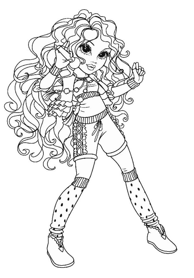 Desenho deMoxie Girlz 14 para colorir