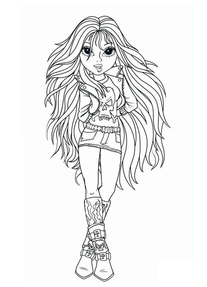 Desenho deMoxie Girlz 17 para colorir