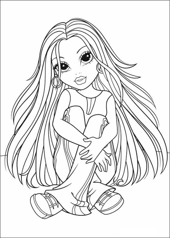 Desenho deMoxie Girlz 19 para colorir